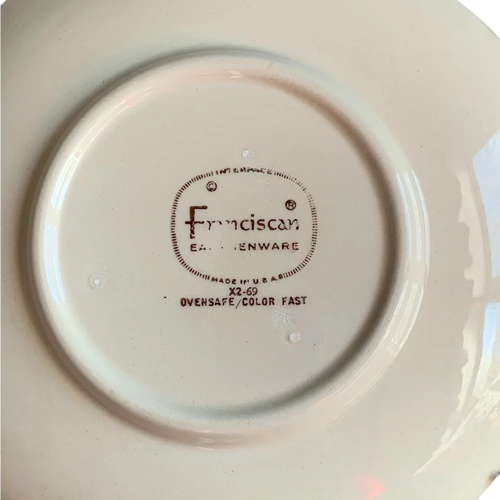 Franciscan Desert Rose Saucer 5 3/4” Preowned